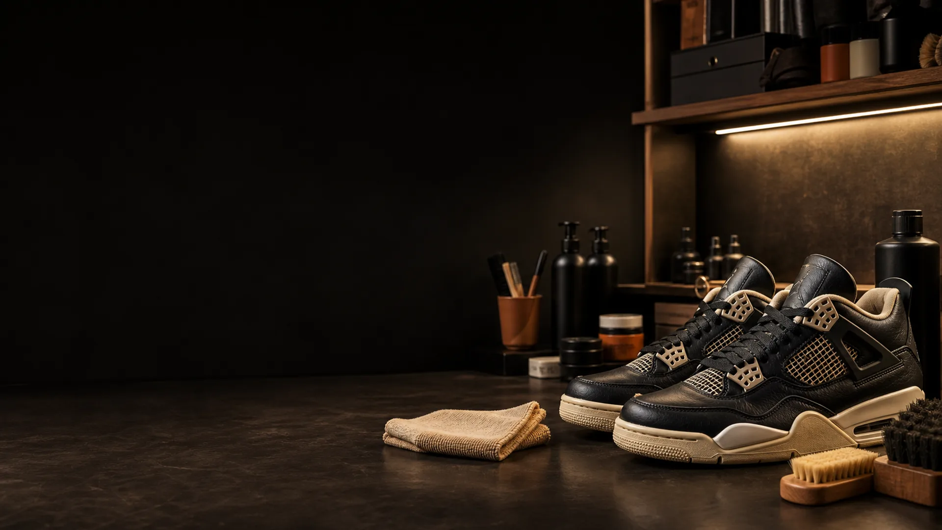 Taller premium Retoz para cuidado de zapatillas